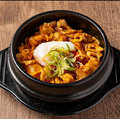 石焼豚キムチ丼