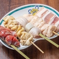 料理メニュー写真&nbsp;焼鳥盛り合わせ