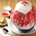 料理メニュー写真 かき氷　いちごミルク