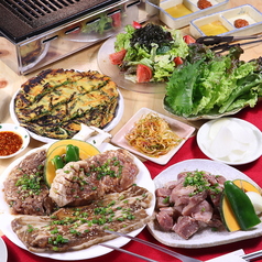 韓国焼肉 神神 カンカンのコース写真