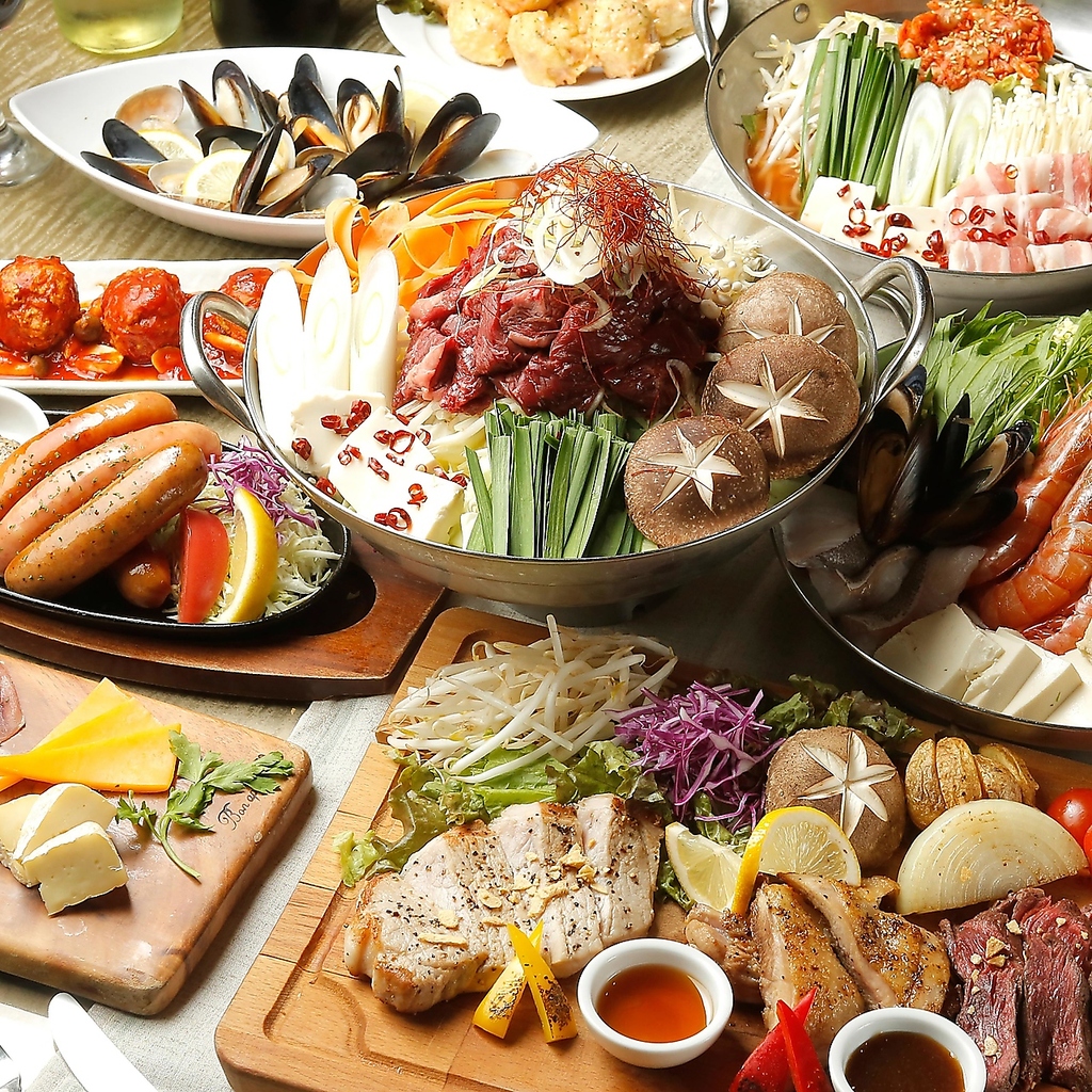 お肉食べ放題飲み放題３時間完全個室から宴会個室貸切!!食べ放題♪