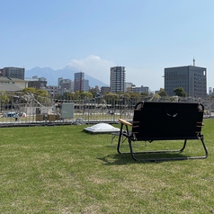 自慢の屋上ガーデン