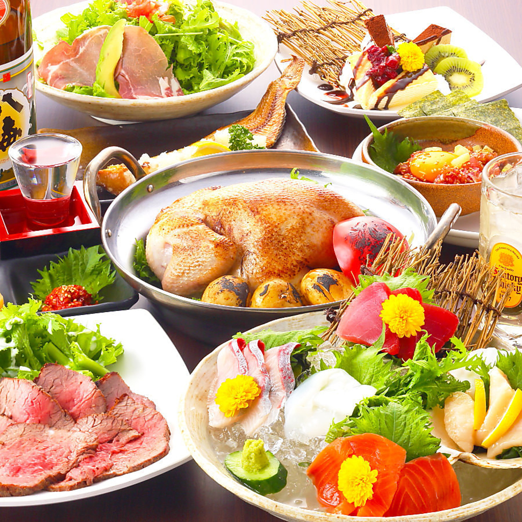 お肉食べ放題飲み放題３時間完全個室から宴会個室貸切!!食べ放題♪