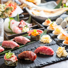 和牛肉寿司と牛タン 個室居酒屋　京-MIYAKO-　上野アメ横店のコース写真