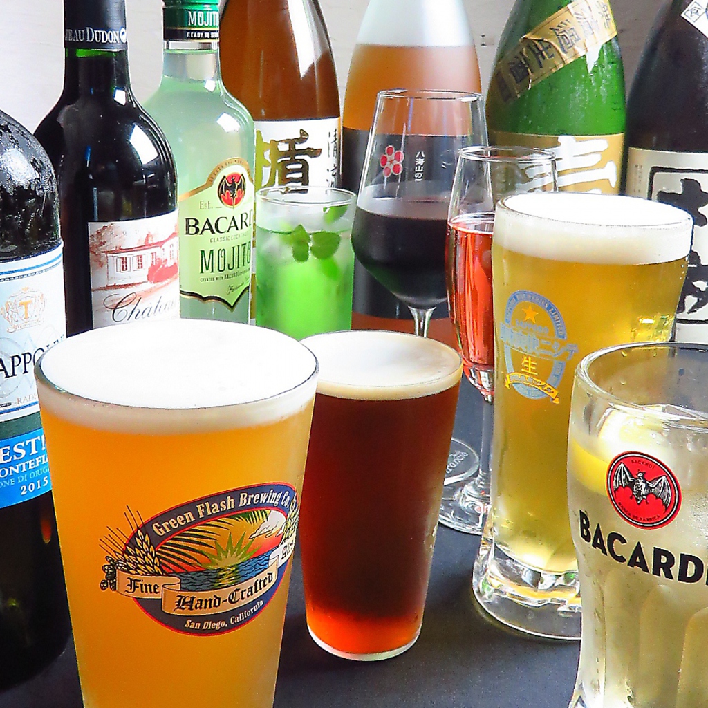 各種コースに新潟のクラフトビール、地酒も飲み放題♪美味しい新潟を堪能できます♪昼宴会も大好評♪