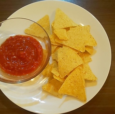 トルティーヤチップス+サルサディップ