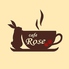 Cafe Rose カフェローズのロゴ