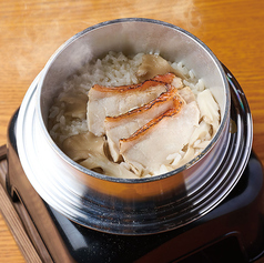 金目鯛の茶釜めし