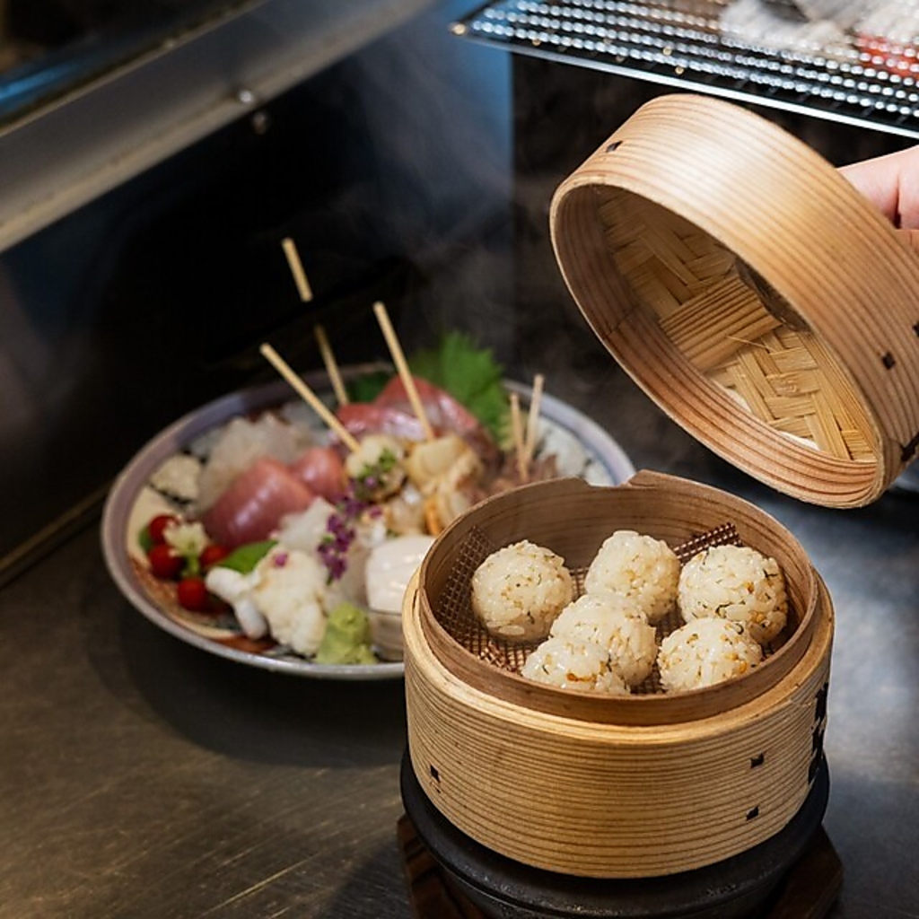 大阪/難波/なんば/心斎橋/居酒屋/海鮮/釜飯/焼き鳥/日本酒/貸切/デート/七輪/ササヤ