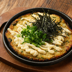 山芋とオクラのとろとろ鉄板焼き