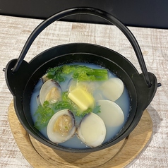 はまぐりと春キャベツの酒蒸し