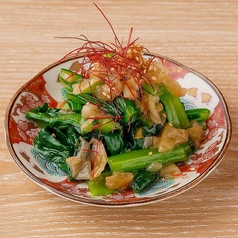 ザーサイと青菜のナムル