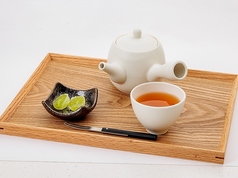 広島県産世羅茶とお茶菓子