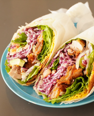 トリプルチーズフライドチキンブリトー