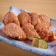 自家製炭焼き明太子