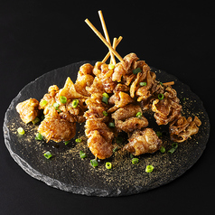 ぶるの鶏皮串