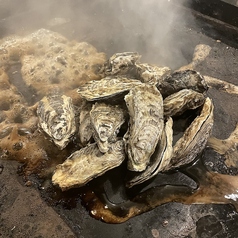 産地直送！本日の焼き牡蠣　1個からご注文できます。