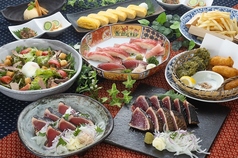 藁焼き鰹たたき明神丸 吉祥寺店のコース写真