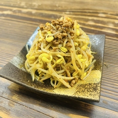 やや辛い肉味噌もやし