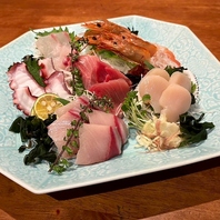 【旬の海鮮】おススメ！旬の魚の刺し盛りをご堪能◎