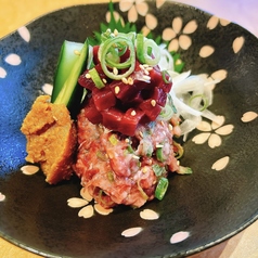 桜馬トロなめろう