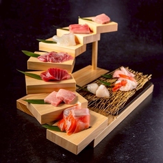 魚焼肉10段出世盛り