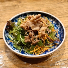 うつみ潮風豚 潮風豚のしゃぶしゃぶサラダ