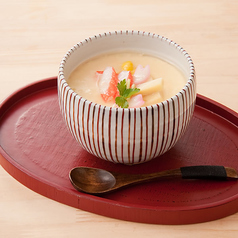寿司岩茶碗蒸し