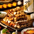 【赤羽で味わう極上の地鶏料理◎】当店自慢の「京紅地鶏」や「大山鶏」など、厳選素材を使用した逸品を豊富にご用意♪『白レバーの刺身』『鶏モモ串』などの人気メニューは、コースでもアラカルトでもお楽しみいただけます。相性抜群の日本酒・焼酎と合わせれば、至福のひとときを演出。