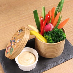 野菜スティックの写真