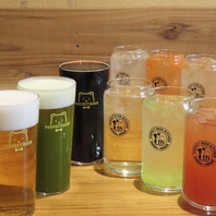 贅沢なビールを堪能できる、飲み放題もあります♪