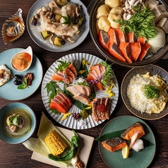 酒としゃけ SALMON Sのコース写真