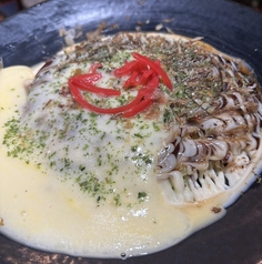 チーズお好み焼き