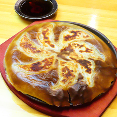 羽つき鉄板焼餃子