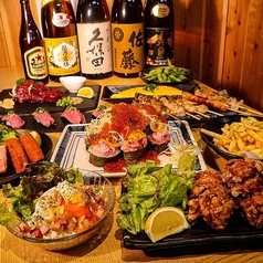 食べ飲み放題　全席個室　焼鳥　馬刺し　肉寿司　炭火居酒屋炎　横須賀中央店特集写真1