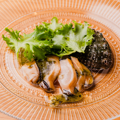 道内産タコ/季節の魚介類のカルパッチョ