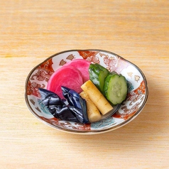 漬物盛り合わせ