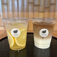 各種ドリンクのテイクアウトもできます