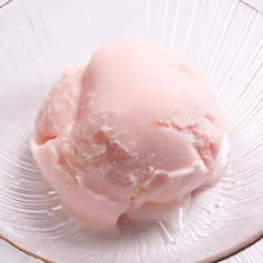 白桃シャーベット