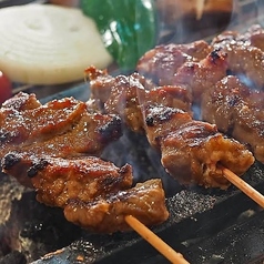 和牛もも肉の串焼き