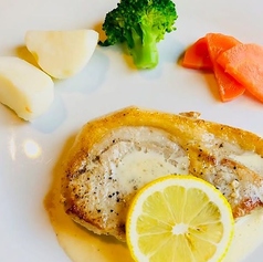 今週のB.Bランチ　ポークソテーブルーチーズソース