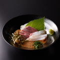 料理メニュー写真&nbsp;【魚刺身】胡麻カンパチ