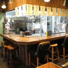 カウンター席を7席ご用意しております。