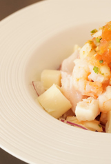 魚介とパルミュットのセビッチェ