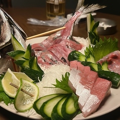 本日の刺身盛り合わせ