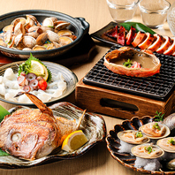 全国より仕入れた、多彩な海鮮料理が自慢！
