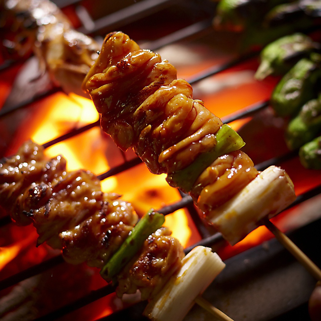 紀州備長炭で炙りを極めた『ぜん』の炭火焼きです。