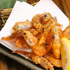 甘海老の唐揚げ