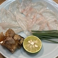 料理メニュー写真&nbsp;とらふぐ刺し