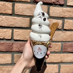 コーヒーゼリーソフトクリームパフェ